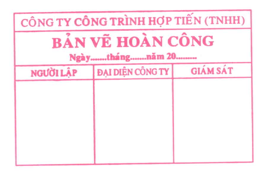 Khắc dấu hoàn công | Khac dau hoan cong